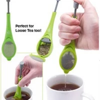 tea infuser built in plunger healthy intense flavor reusable tea bag plastic teacoffee strainer measure swirl steep stirpress