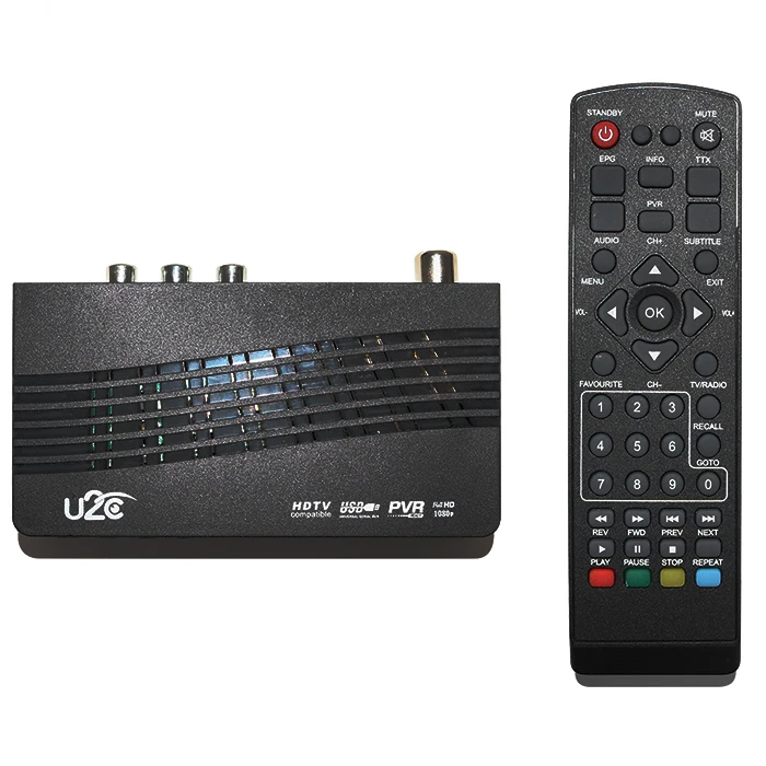 U2C DVB T2 115 TV Box HDMI STB H.264 HD цифровая ресивера|SmartTV-стики и тюнеры| |