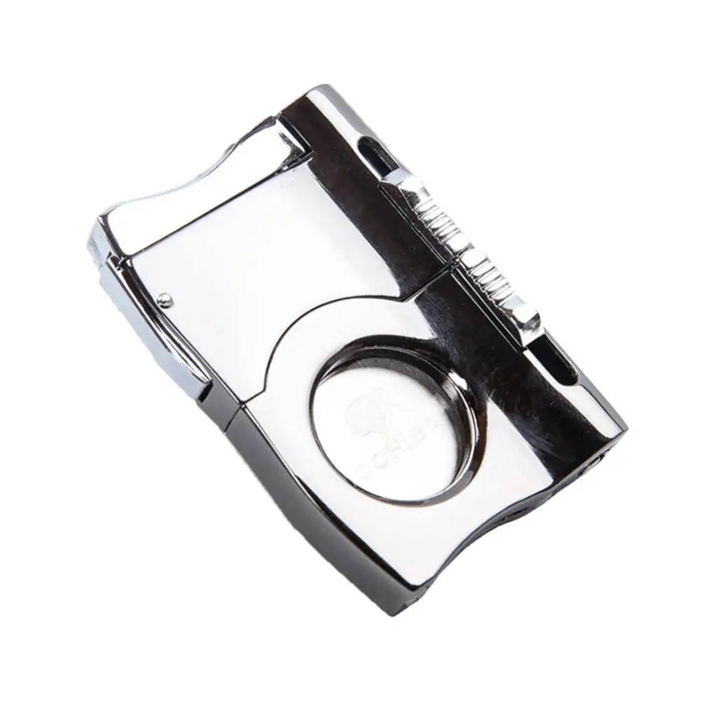 Нержавеющая сталь сигары резак Multi function Прочный портативный аксессуары с двойной