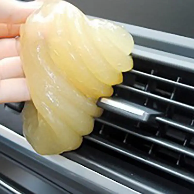 Клей для чистки автомобиля гель-резинка двойного назначения вентиляционное