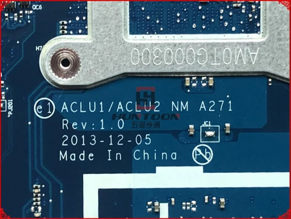 Материнская плата для ноутбука Lenovo Ideapad NM-A271 ACLU1/ACLU2 FRU:5B20G36643 G50-70 DDR3L 2G полностью