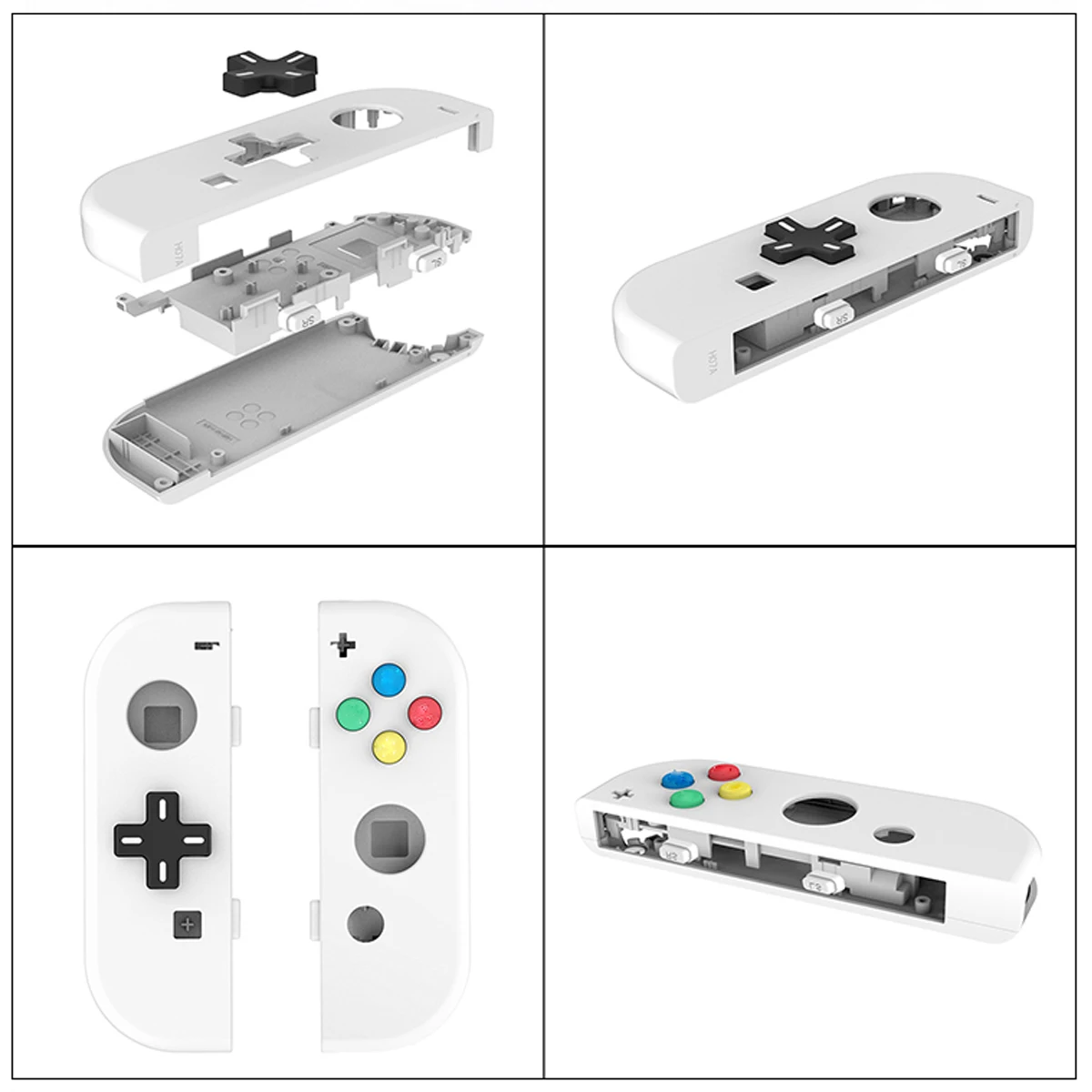 1x пара чехлов для ручек защитные Сменные аксессуары контроллера Switch Joy con консоль