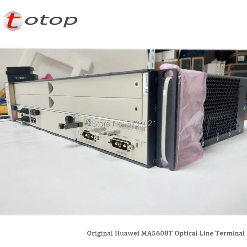 Huawei 19 дюймов OLT GPON MA5608T (постоянный ток) 1 * MPWC силовой панелью 2 MCUD1 10G приборная
