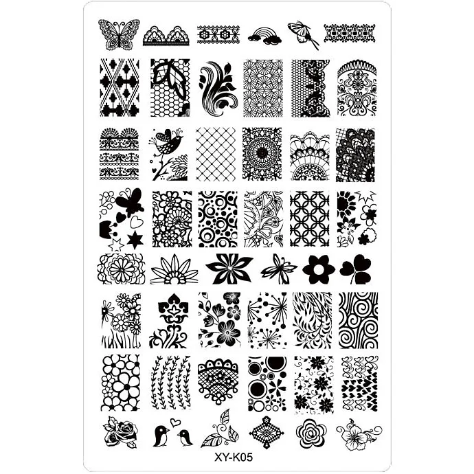 Шаблон трафарет для стемпинга ногтей 14 5*9 5 см|nail stamping plates|stamping platesmanicure templates |