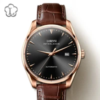 switzerland lobinni luxury brand japan import nh37a automatic mechanical mens watches sapphire 50m waterproof male clock l5019b