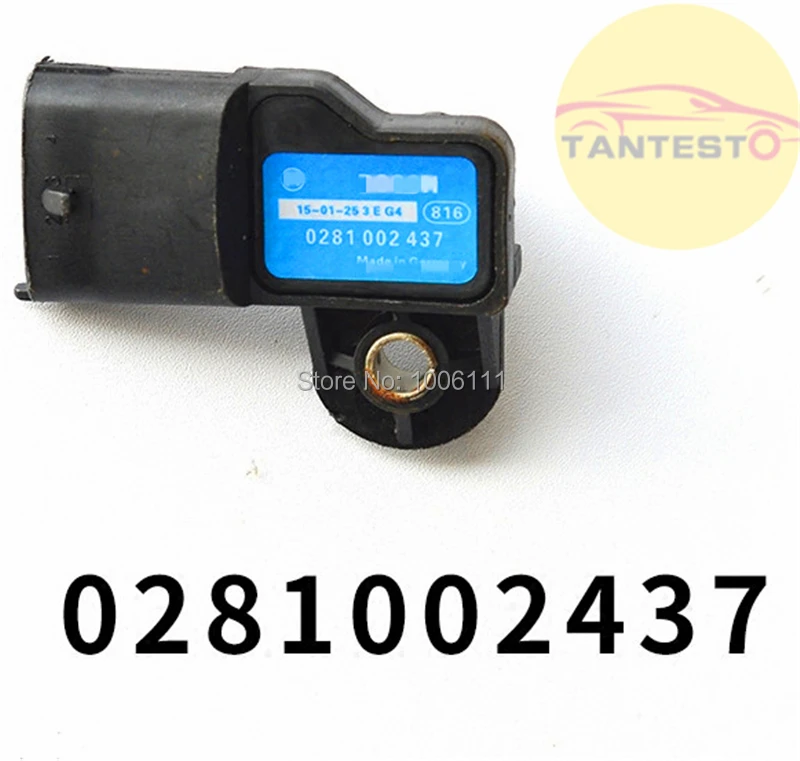 Датчик давления воздуха на входе форсунки Common Rail 0281002576 для BOSCH 0281002437/576| |