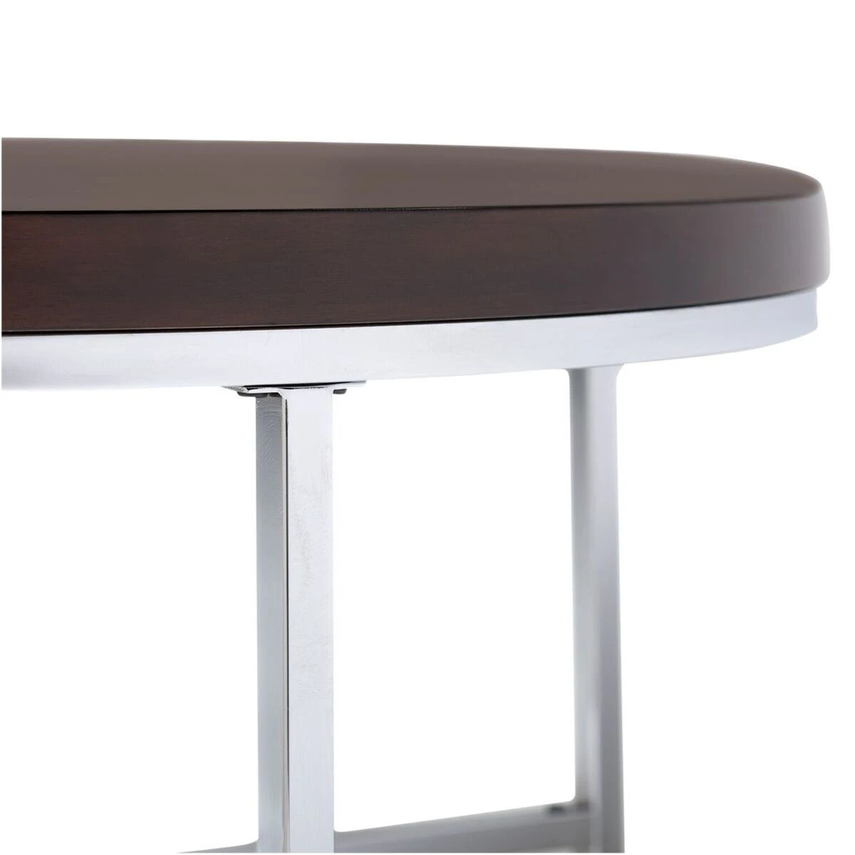 Offex Пергола 26 &quotКруглый приставной стол хром/Ява | Мебель