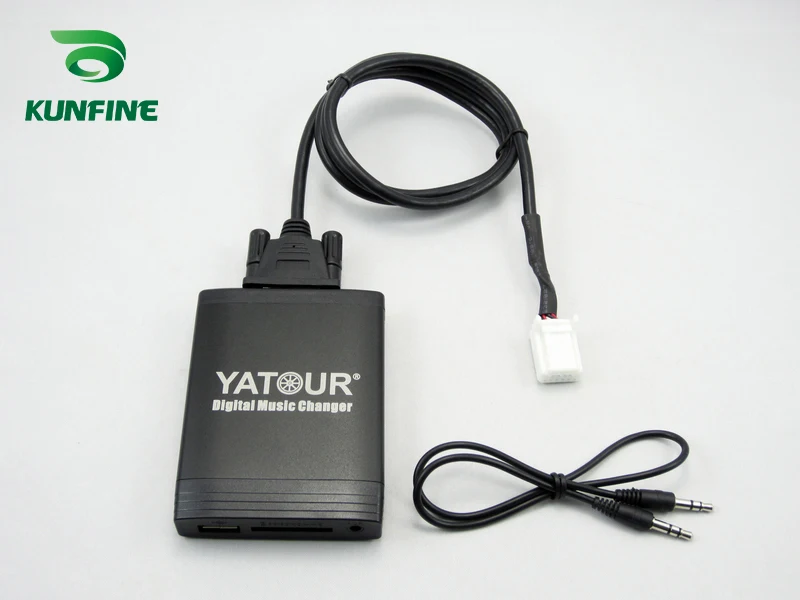 Автомобильный цифровой музыкальный Changer USB SD Aux MP3 интерфейс автомобильное стерео