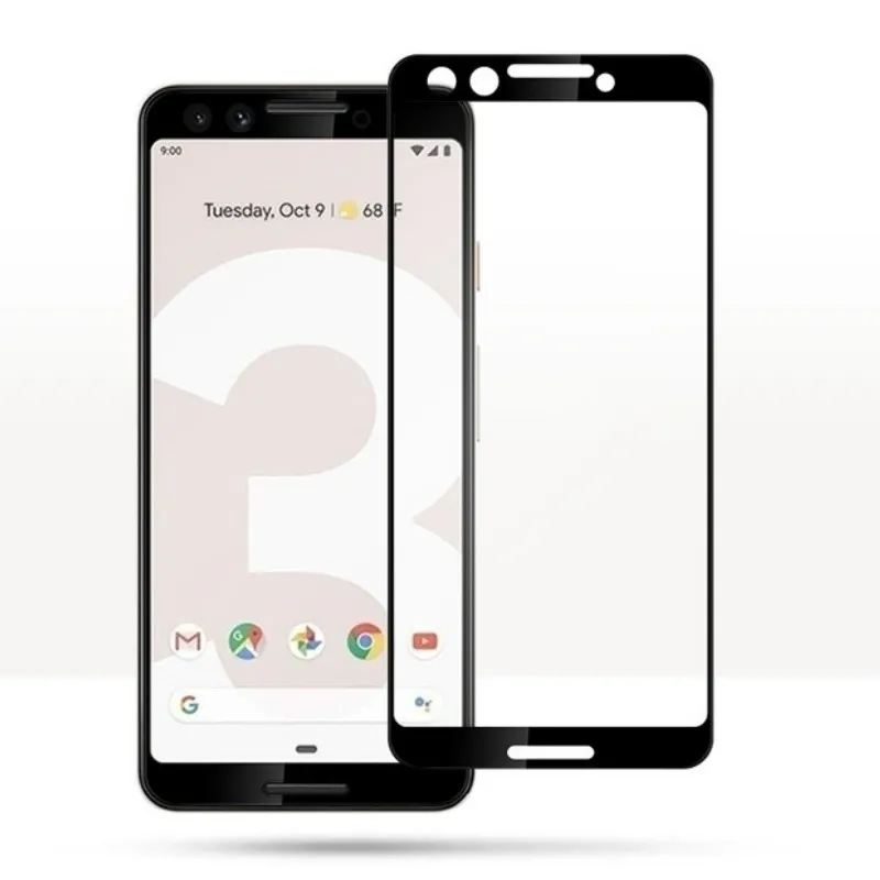 Полное покрытие закаленное Стекло Экран протектор для Google Pixel 5 4 4XL 3 3XL 3AXL 3A XL 2 XL2