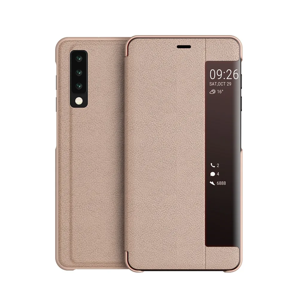 Умный чехол KISSCASE для Samsung S10 S9 S8 Plus S7 Edge кожаный флип Galaxy A7 2018 A9 A6 J4 J6