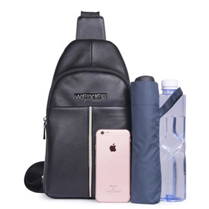 Винтаж Для мужчин Груди Сумка Crossbody сумки для сумка из искусственной кожи плечо