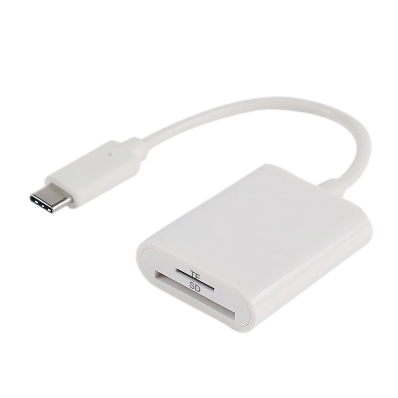 Тип usb C кард-ридер Высокоскоростная передача пропускная способность 480MbpsUSB2. 0 2-в-1