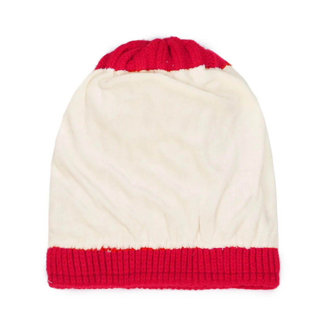 Зимние Pom Hat Для женщин трикотажные шапочки шапки толстые теплые Skullies толстый