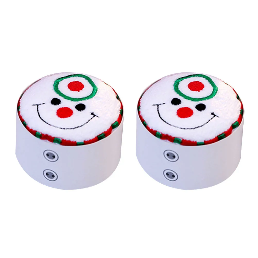 2 шт. рождественские полотенца торт снеговик форма банное полотенце для рук