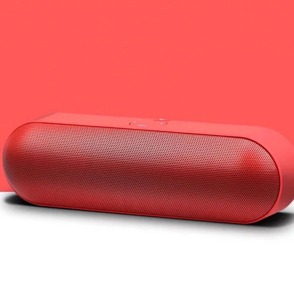 Открытый Pill type Bluetooth динамик беспроводной сабвуфер Портативная колонка