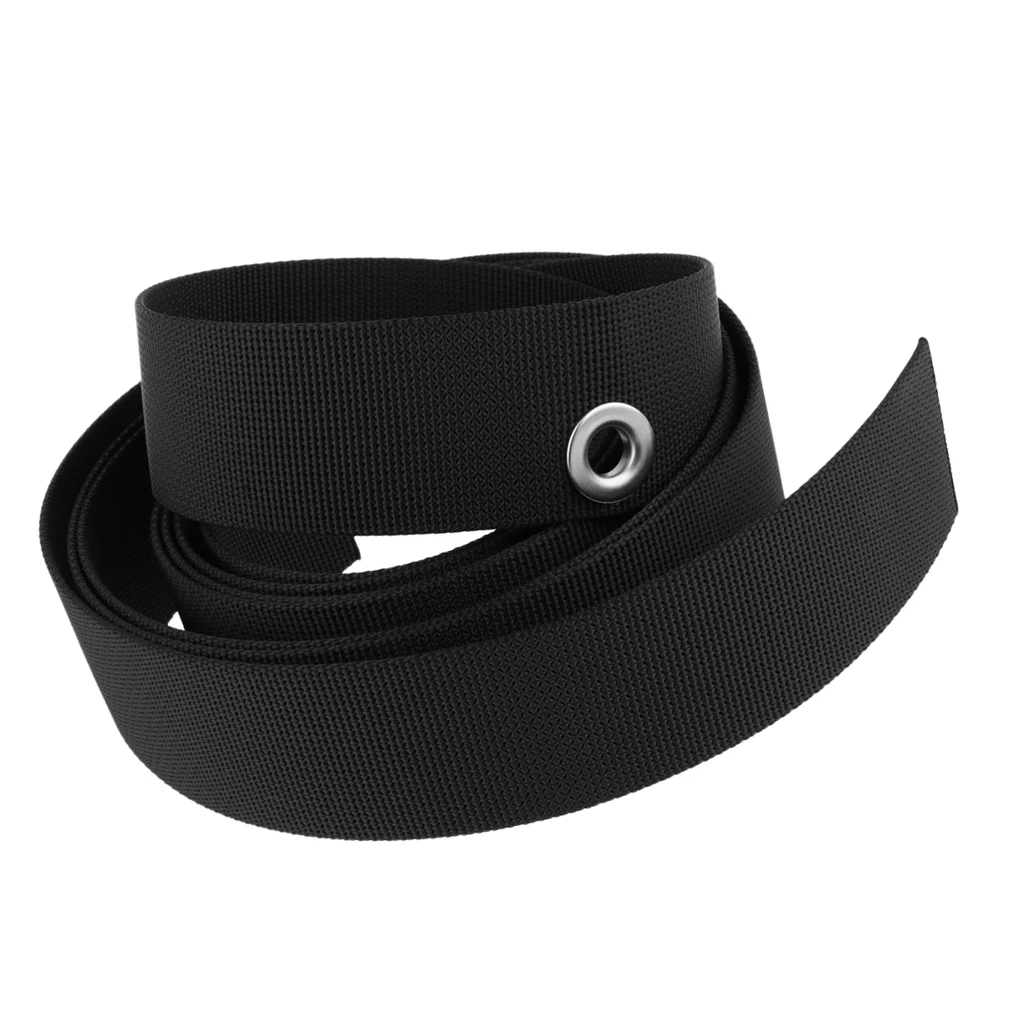 3.5m Heavy Duty Scuba Diving Standard Webbing Weight Belt Attachment Black | Спорт и развлечения