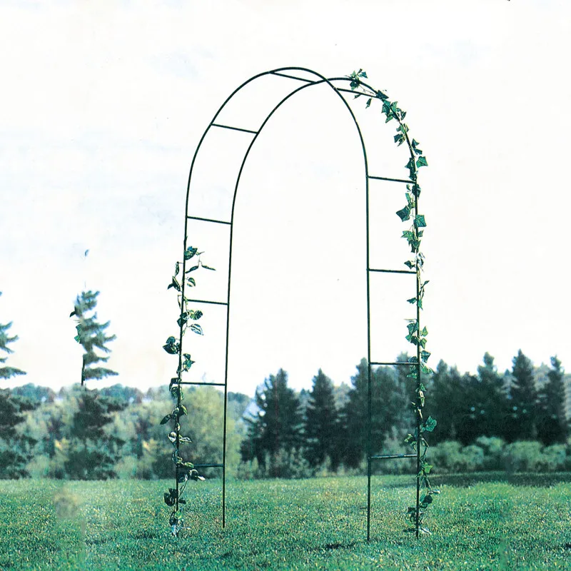 Iron curved wedding arch frame industrial garden park cold scaffolding tools home decoration accessories | Дом и сад