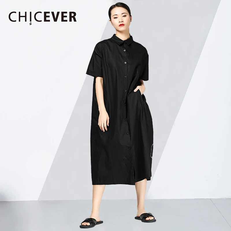 CHICEVER/женские платья с принтом героями мультфильмов модные летние отложным