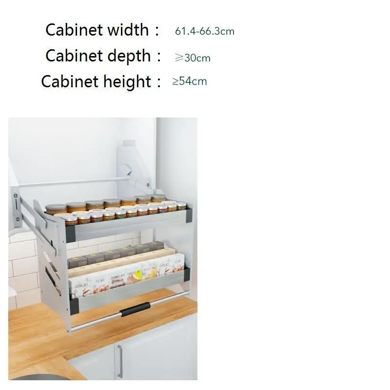 Organizador Gabinete Armario De Despensa стойка для посуды из нержавеющей стали подвесная кухня Cocina