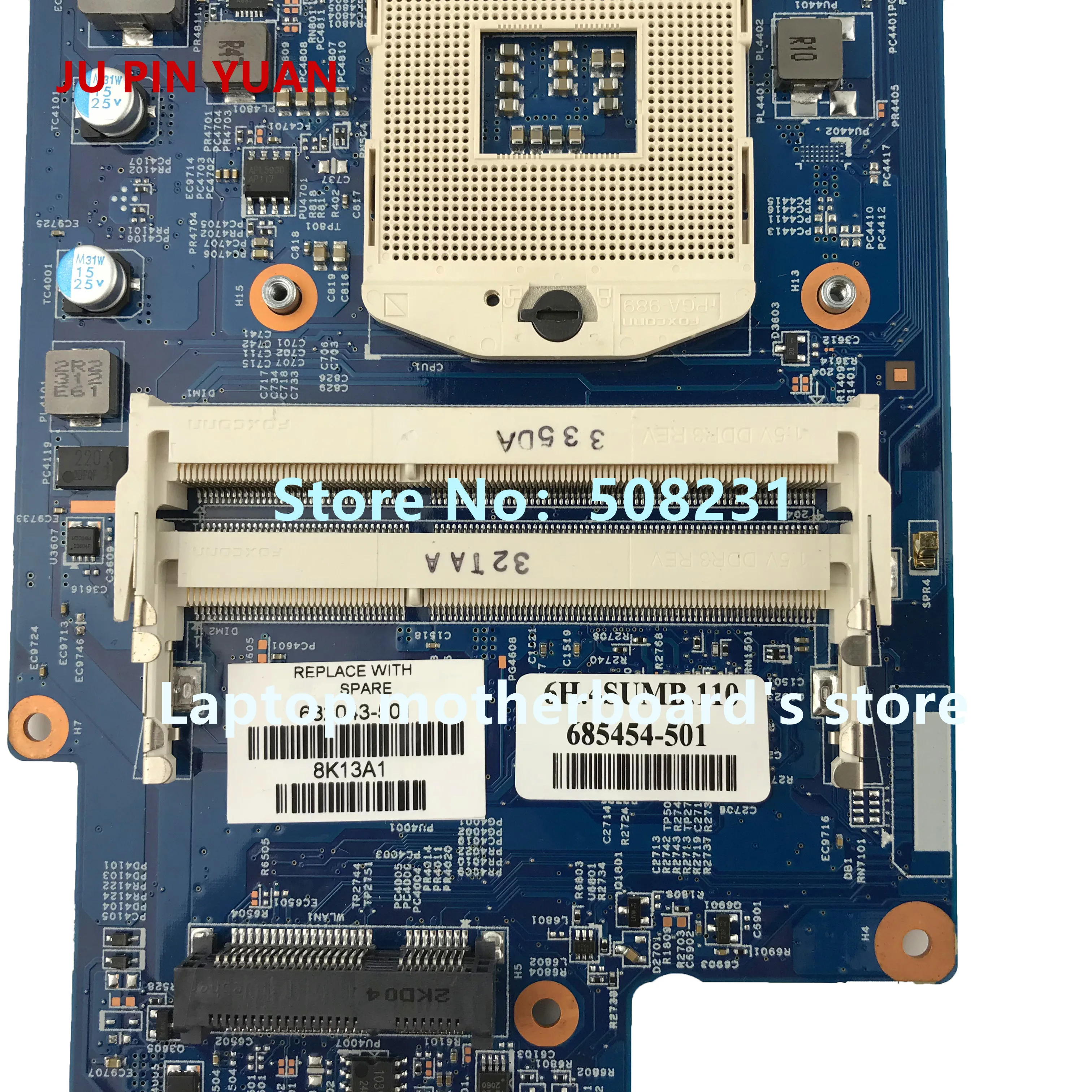 Материнская плата для ноутбука HP Pavilion DV7 682043-501 682043-001 st04. 021 полностью