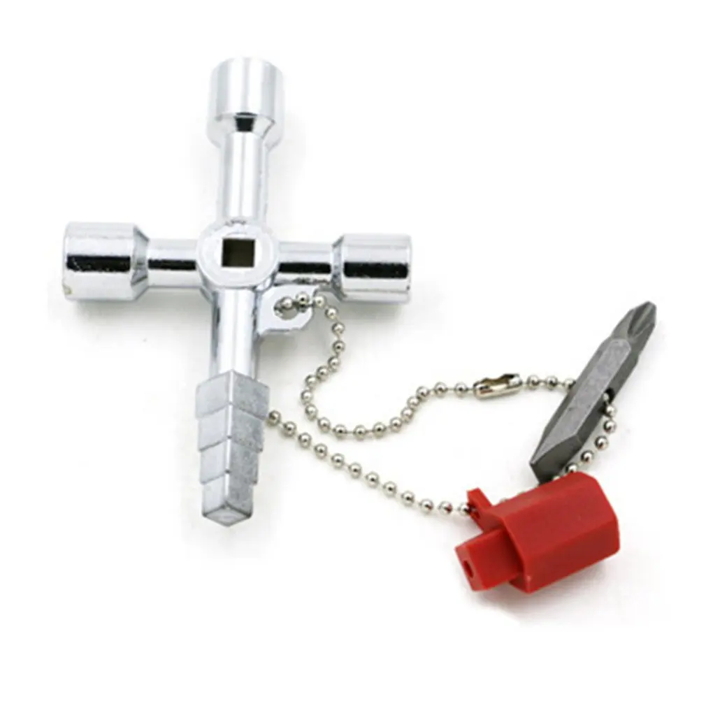 Multifunctional Tools Key Universal Control Cabinet Torque Wrenches Cross Train Door Repair | Инструменты
