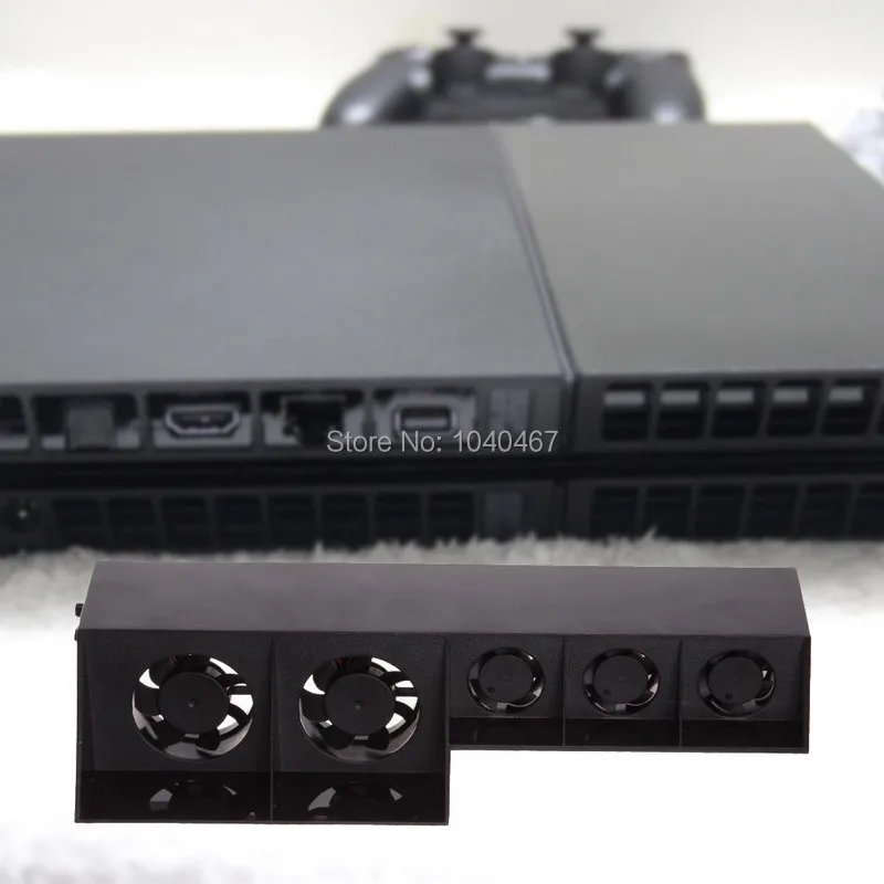 Внешний охлаждающий вентилятор PS4 контролирующий температуру 5 вентиляторов с