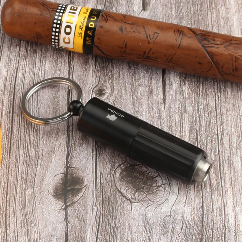 COHIBA металлический перфоратор для сигар портативная машинка резки табака из