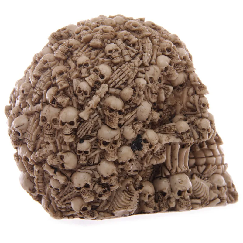 Статуя статуэтка в форме головы человека фантомный скелет медицинский самуин