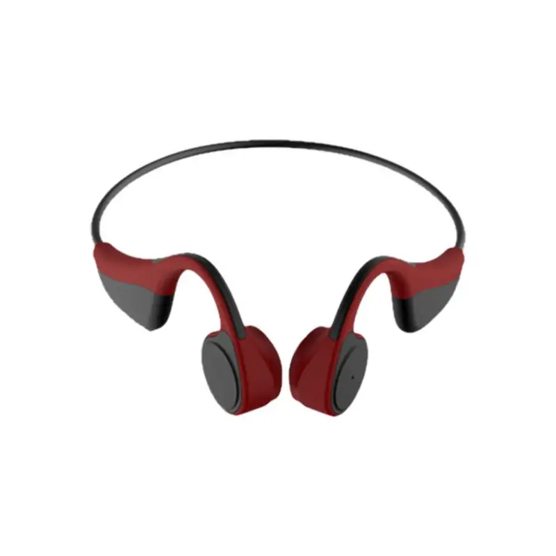 Беспроводные Bluetooth наушники с костной проводимостью анти помех микрофоны