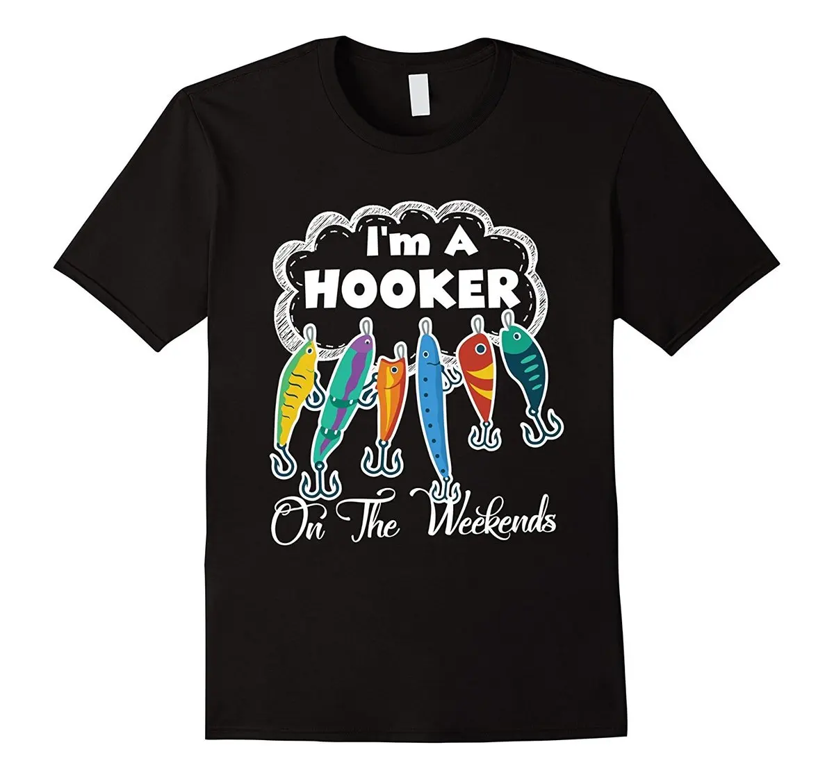 Fishinger рубашка-Fishinger Hooker Новинка 2018 летние модные мужские футболки летний Стиль