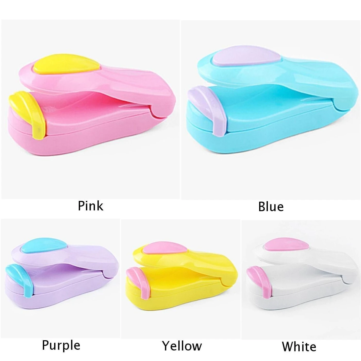 Portable Bag Clips Handheld Mini Electric Heat Sealing Machine Impulse Sealer Seal Packing Plastic Clip work with battery | Дом и сад