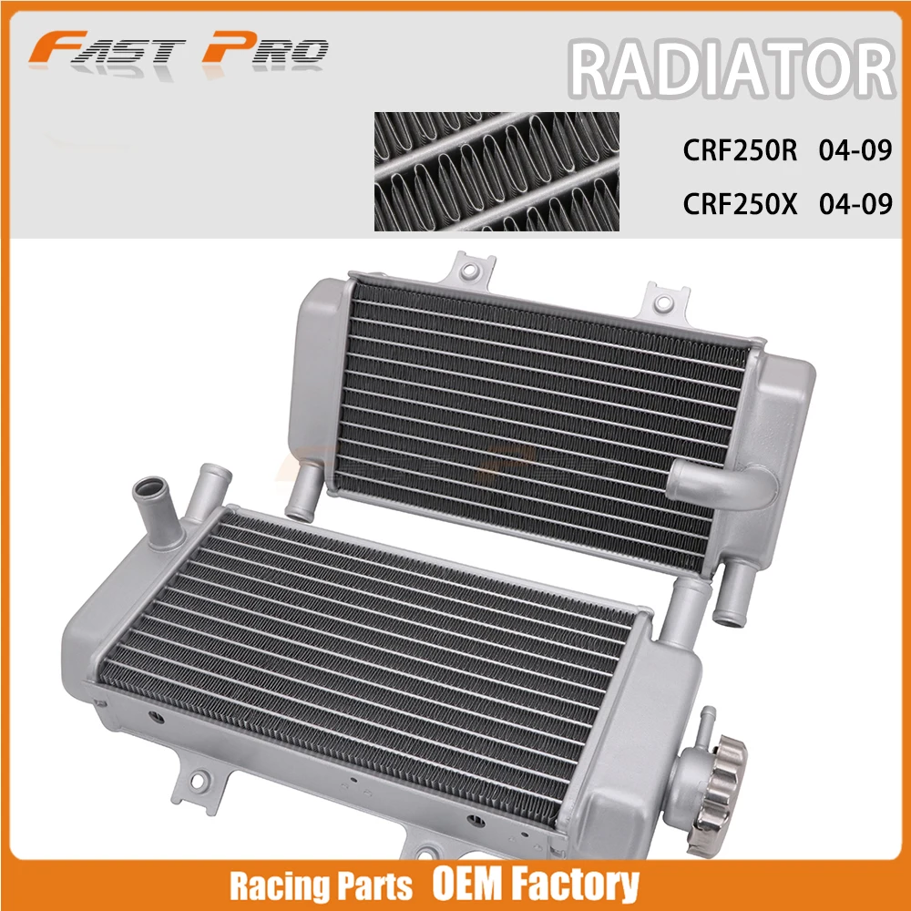 Радиатор для мотоцикла HONDA CRF250R CRF250X CRF 250R 250X 250 R X 2004 2009 2005 2006| |