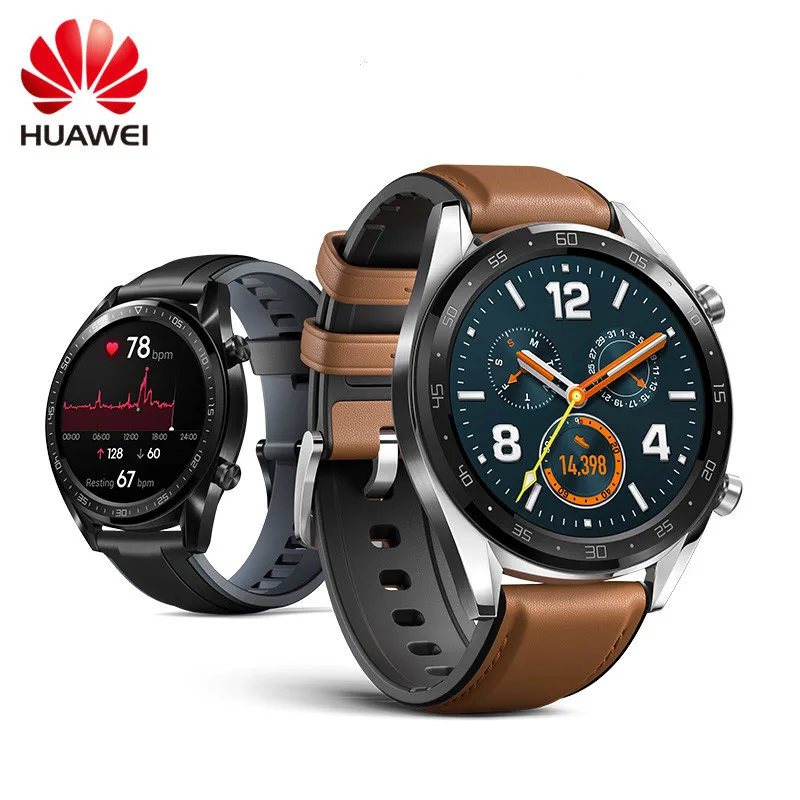HUAWEI WATCH GT умные спортивные часы мужские 1 39 &quotотчет Heartrate gps плавание Бег Велоспорт