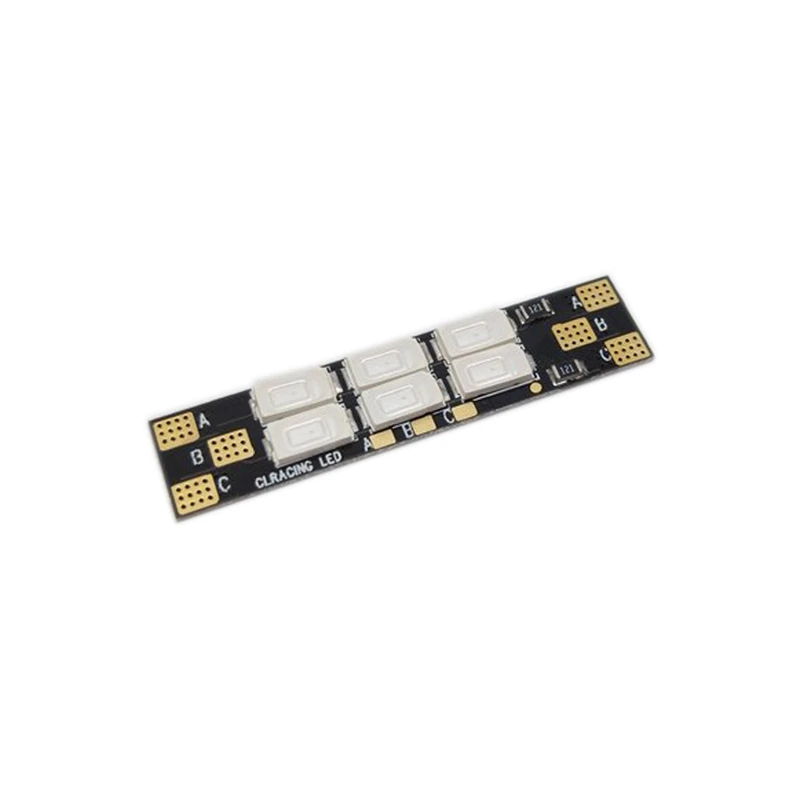 4 шт CLRACING Frame Arm LED Board Light 6 бит 25 мм 3 6S для RC мультикоптера запасные части дрона
