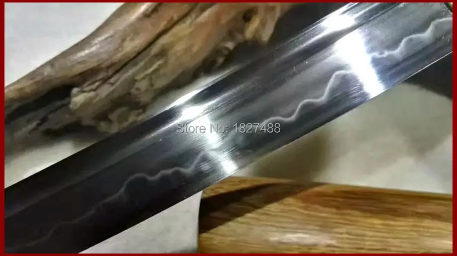 Очень острый японский меч вакидзаси Танто самурайский Катана T10 стальная глина
