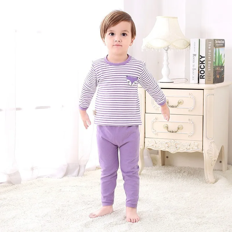 2019 новый теплый ComfortableKids полосатый хлопок мальчик зеленый темно серый фиолетовый