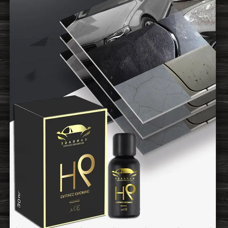 9H Car Nano Paint Coating Surface Plating Crystal Set Liquid Glass High-Hardness And Scratch Resistant |