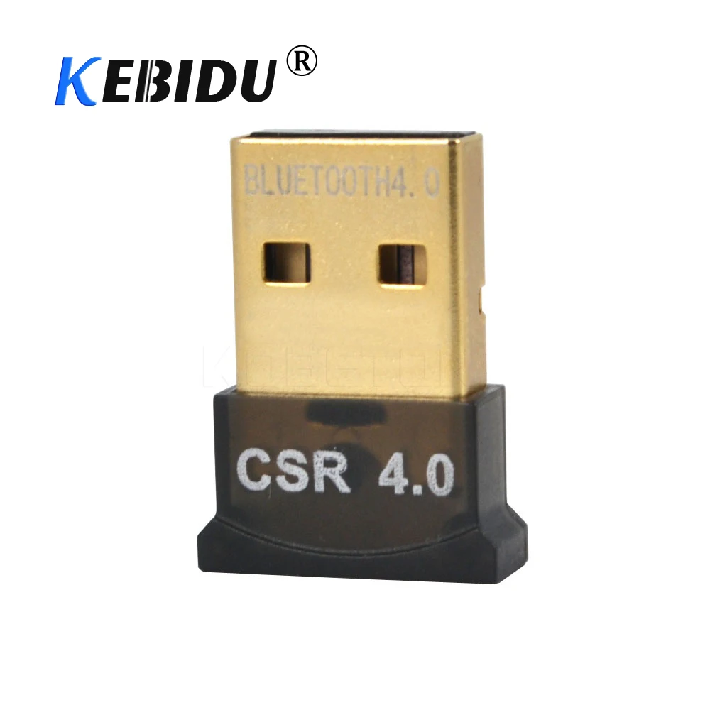 Bluetooth адаптер Kebidu USB 2 0 4 с приемником передатчик для ПК и ноутбуков|USB-адаптеры| |