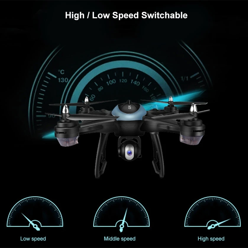 LH X38GWF BS gps WiFi FPV Радиоуправляемый Дрон Waypoint Point of Interest отслеживание высоты один