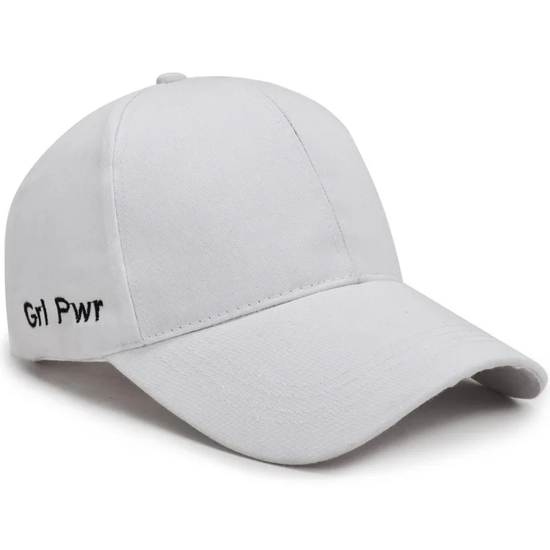 Бейсбольная Кепка Snapback простая парусиновая шляпа для папы хип хоп мужская белая