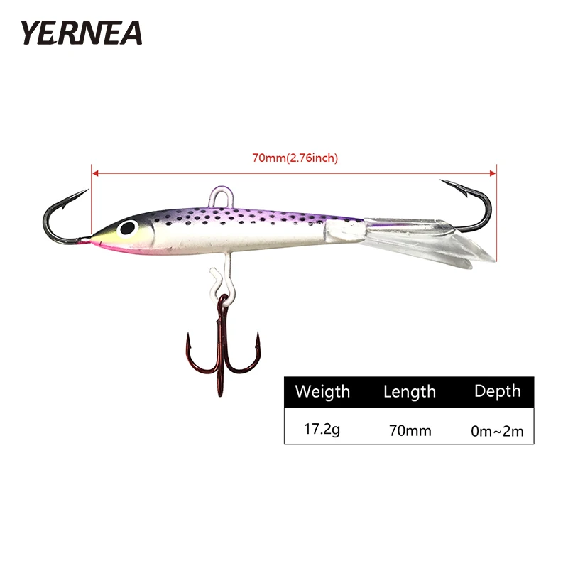 Приманка для зимней рыбалки Yernea 1 шт./лот 7 см Мормышка подледной приманка ловли