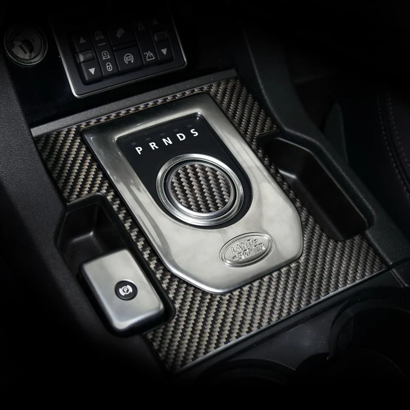 Аксессуары для land rover discovery 4 HSE наклейки салона автомобиля из углеродного волокна
