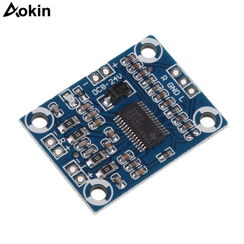

TPA3110 2X15W Digital Audio Stere Amplifier Module Mini Binaural Amplifier Board 3A DC 12V 8-18V AMP Controller