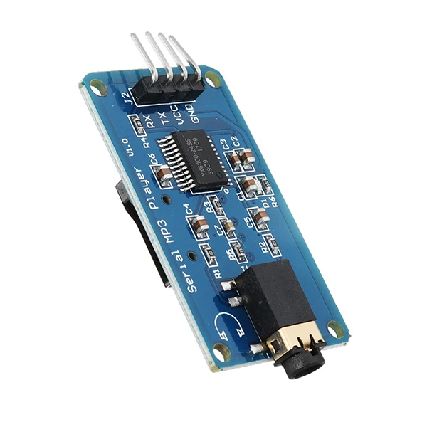 LEORY YX6300 UART TTL модуль последовательного управления MP3 плеером Поддержка карты Micro