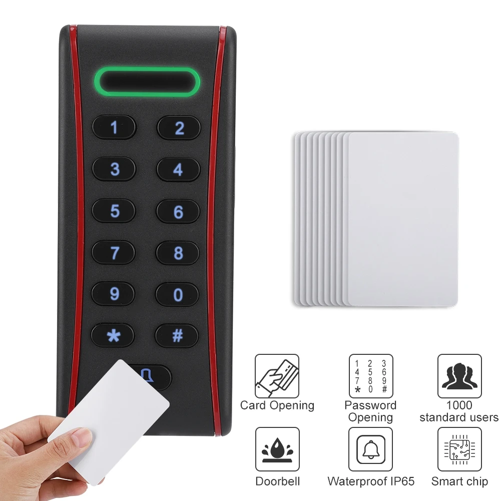 RT371 Пароль RFID Card Reader двери доступа Управление интерфейс Wiegand клавиатуры Системы