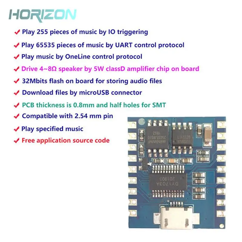 MP3 плеер Управление голосовой модуль Serial Порты и разъёмы воспроизведения доска |