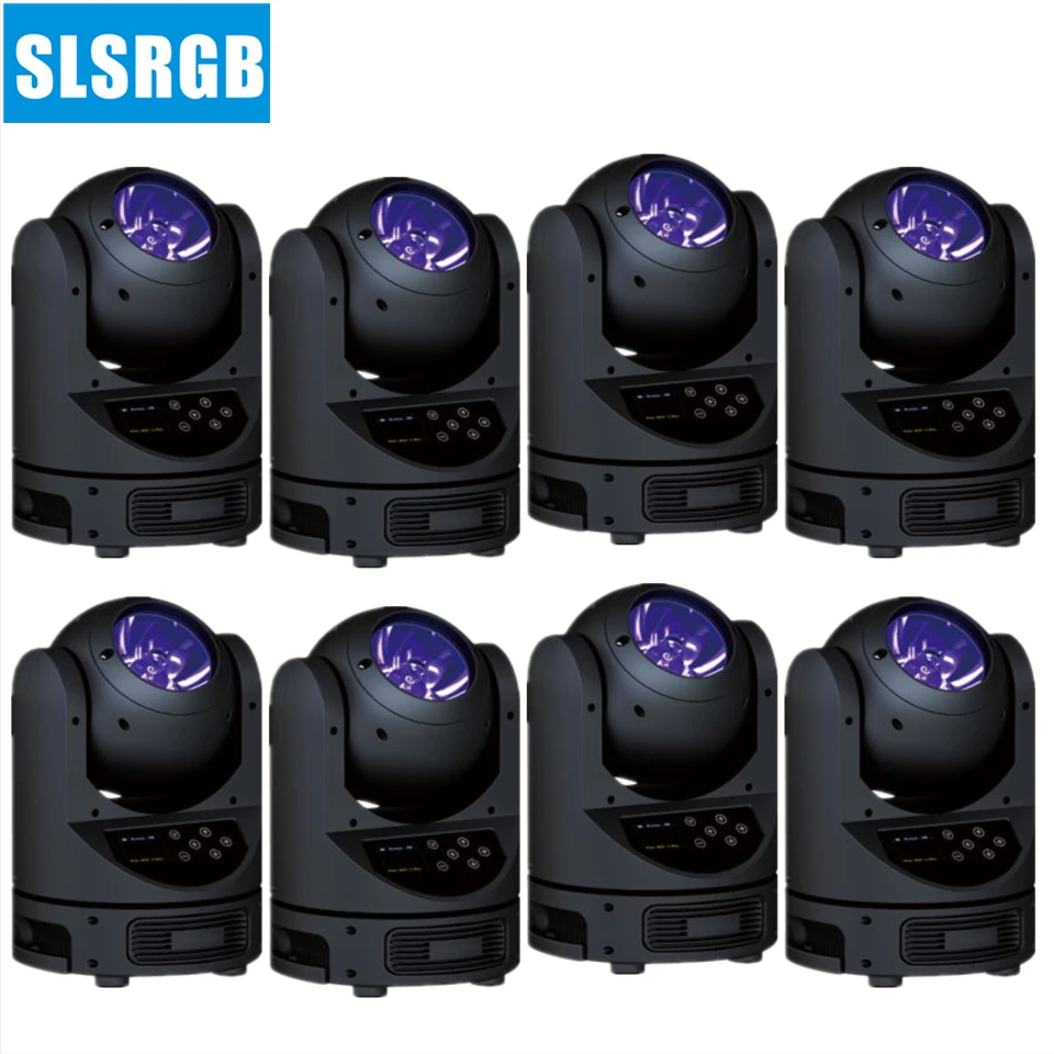 

8pcs/lot DMX512 DJ Equipment Lighting 60W Led Moving Head Spot Light 60w led beam moving head fast 60w robotic light