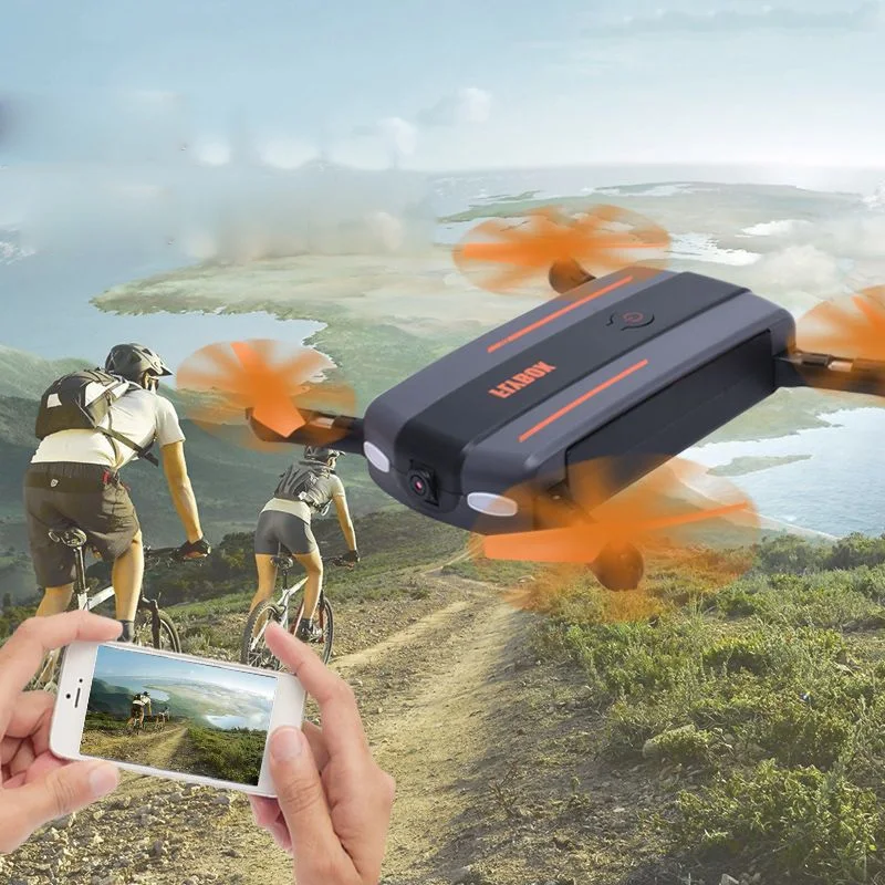 FY910 мини Радиоуправляемый Дрон Quadcopter складной HD камера аэрофотосъемка Wi Fi