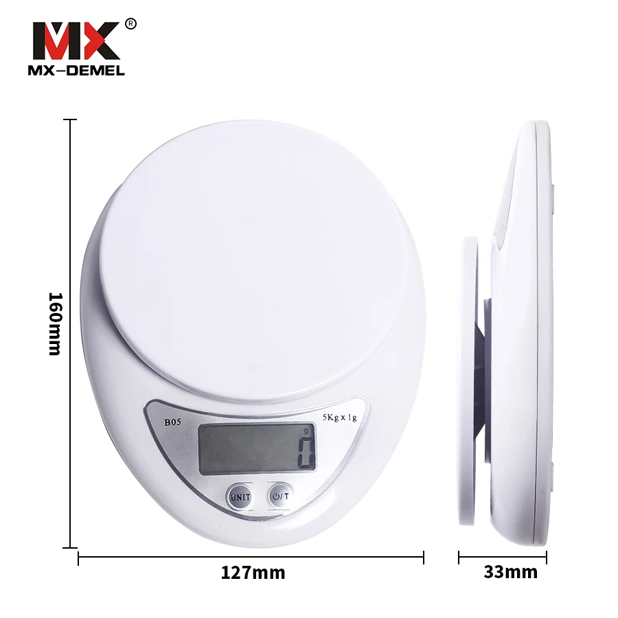 MX DEMEL г 5 кг/1 точные электронные светодио дный светодиодные AAA * 2 Цифровой Кухня