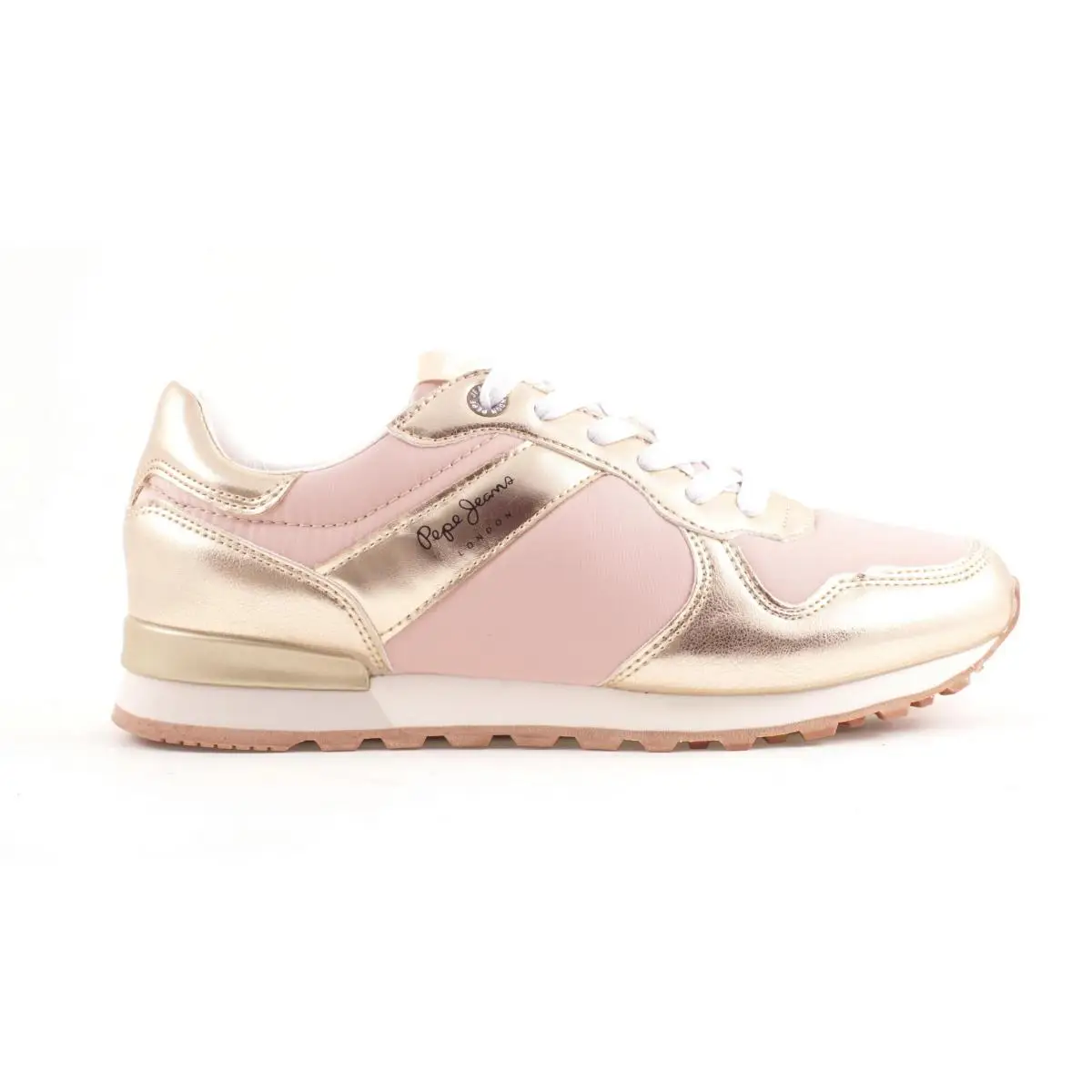 PEPE JEANS WOMAN TEXTILE LOW PLS30873.099 золотые темно серые греческие джинсы 2 PEPE|Тапочки| |